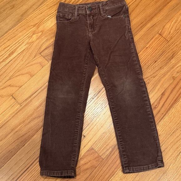 Gap Kids Corduroys, bundle of 2! Brown and Navy, Size 5 Slim EUC - Picture 2 of 5